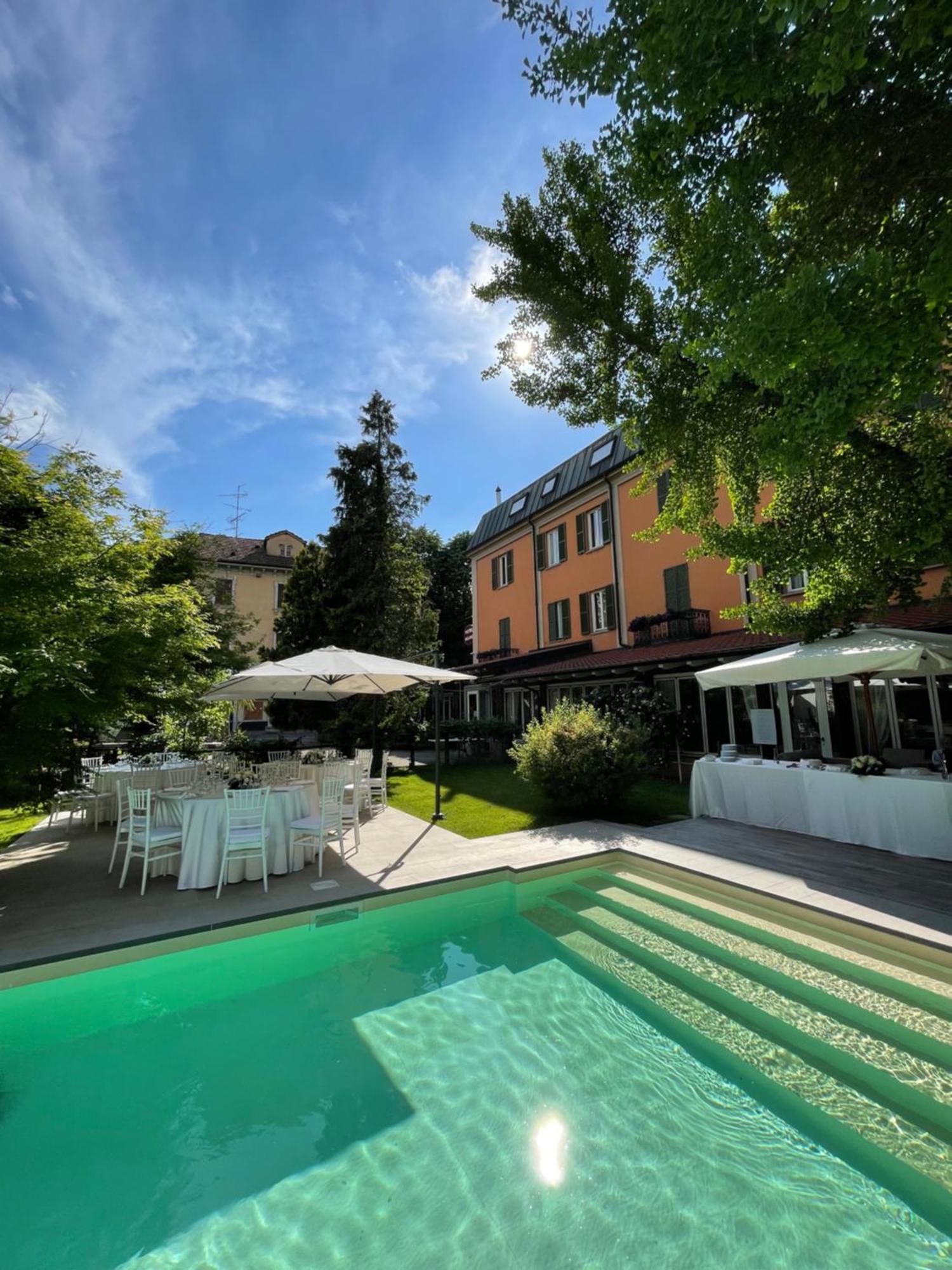 Hotel Milano Pool & Garden Salice Terme Eksteriør bilde