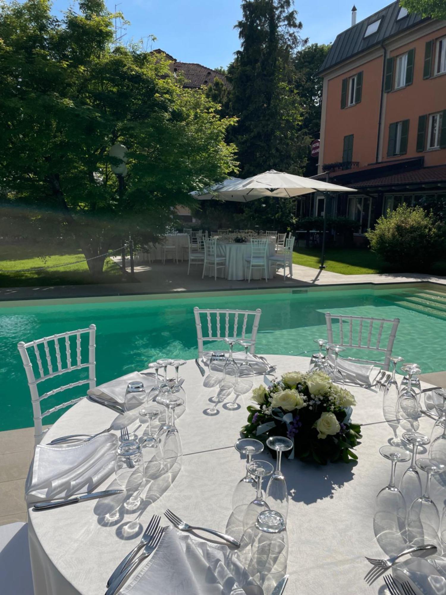 Hotel Milano Pool & Garden Salice Terme Eksteriør bilde